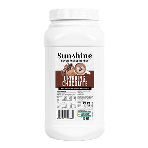 1001750 - DRINKING CHOCOLATE 1kg Sunshine